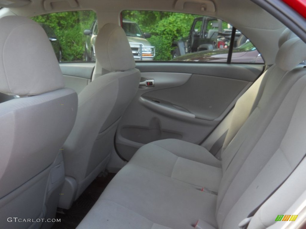 2010 Corolla LE - Barcelona Red Metallic / Bisque photo #8