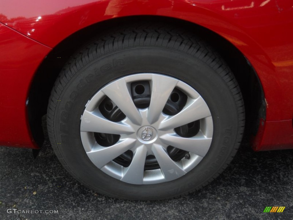 2010 Corolla LE - Barcelona Red Metallic / Bisque photo #11