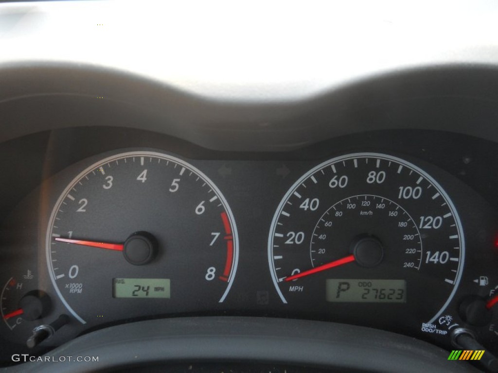 2010 Corolla LE - Barcelona Red Metallic / Bisque photo #17