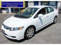 Taffeta White - Civic LX Sedan Photo No. 1