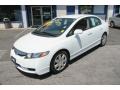 Taffeta White - Civic LX Sedan Photo No. 2
