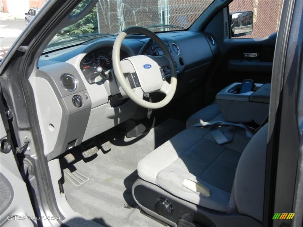 2005 F150 XLT SuperCab - Dark Shadow Grey Metallic / Medium Flint/Dark Flint Grey photo #30