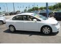 Taffeta White - Civic LX Sedan Photo No. 6