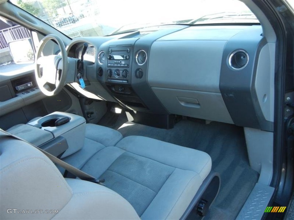 2005 F150 XLT SuperCab - Dark Shadow Grey Metallic / Medium Flint/Dark Flint Grey photo #37