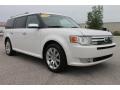 2009 White Platinum Tri-Coat Ford Flex Limited  photo #3