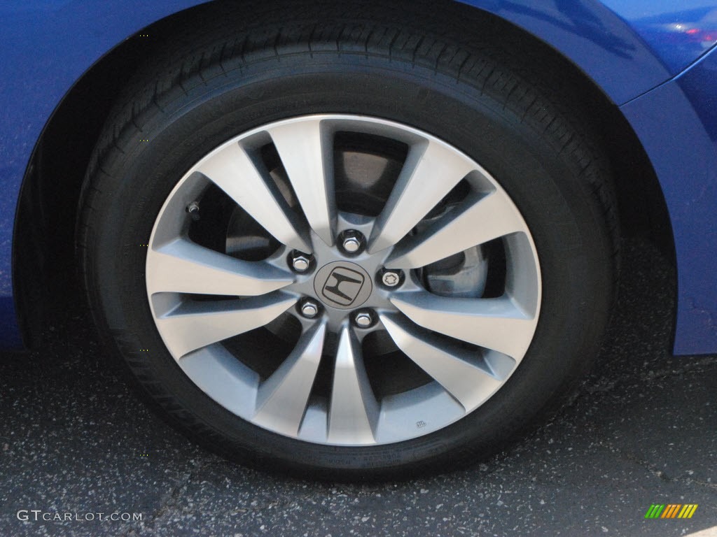 2009 Accord EX-L Coupe - Belize Blue Pearl / Black photo #3