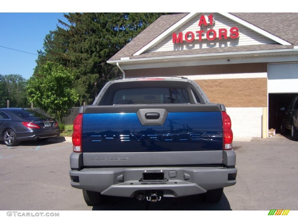 2002 Avalanche Z71 4x4 - Indigo Blue Metallic / Graphite photo #18