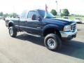 True Blue Metallic 2004 Ford F350 Super Duty XLT SuperCab 4x4 Exterior