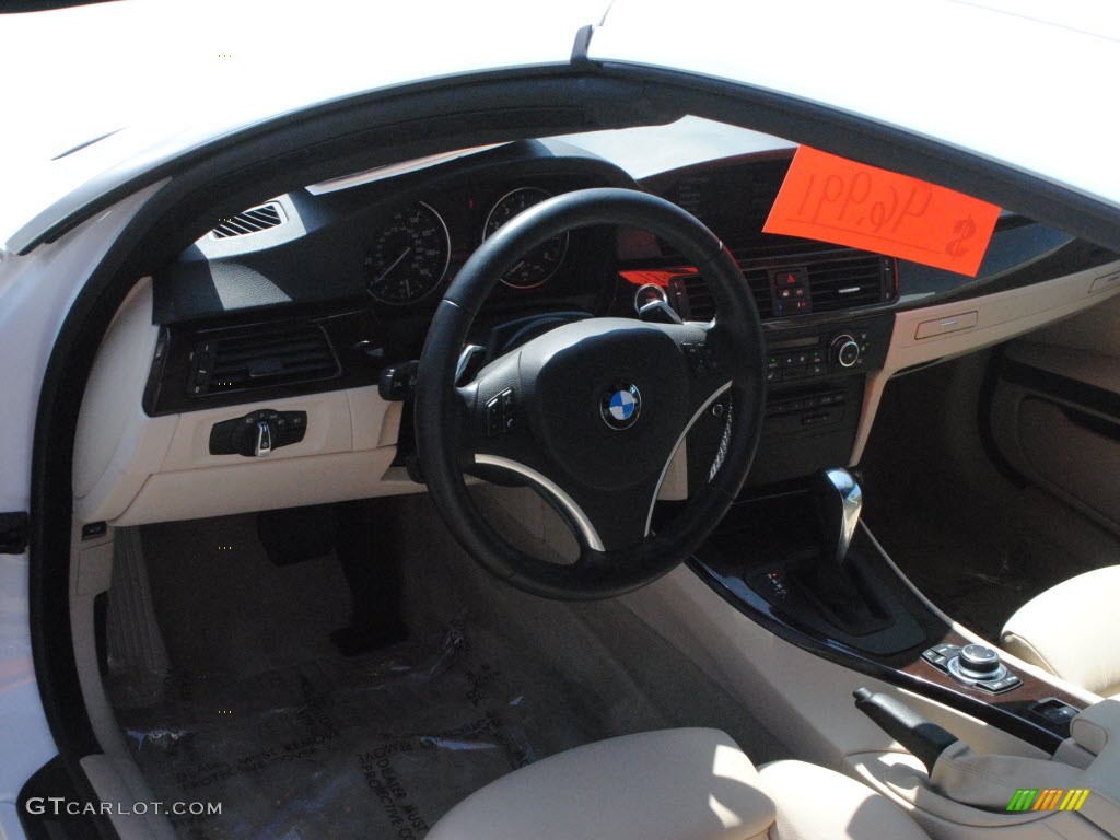 2011 3 Series 335i Convertible - Alpine White / Cream Beige photo #13