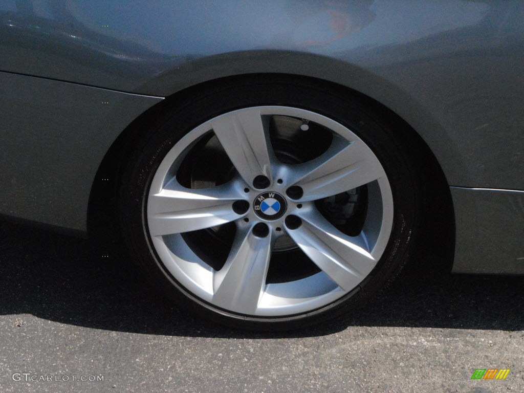 2009 3 Series 335i Coupe - Space Grey Metallic / Black photo #7