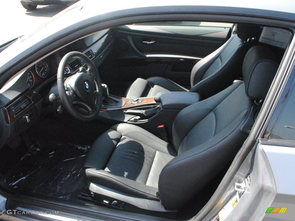 2009 3 Series 335i Coupe - Space Grey Metallic / Black photo #11