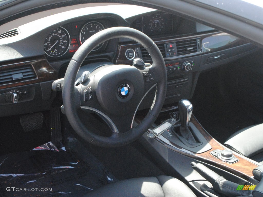 2009 3 Series 335i Coupe - Space Grey Metallic / Black photo #12