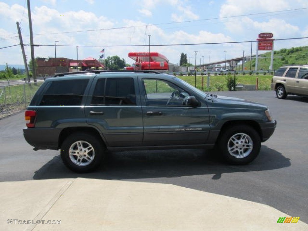 2002 Grand Cherokee Laredo 4x4 - Onyx Green Pearlcoat / Dark Slate Gray photo #4