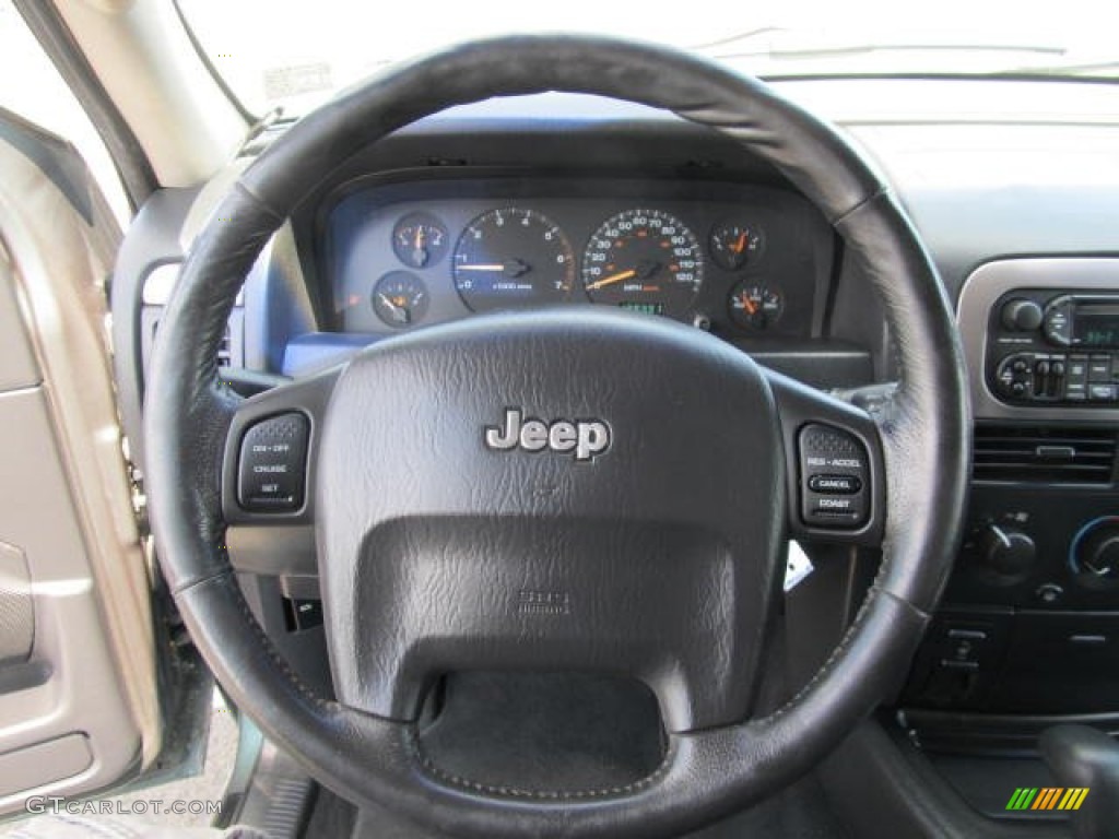 2002 Grand Cherokee Laredo 4x4 - Onyx Green Pearlcoat / Dark Slate Gray photo #11