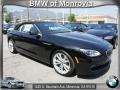 Jet Black - 6 Series 640i Convertible Photo No. 1