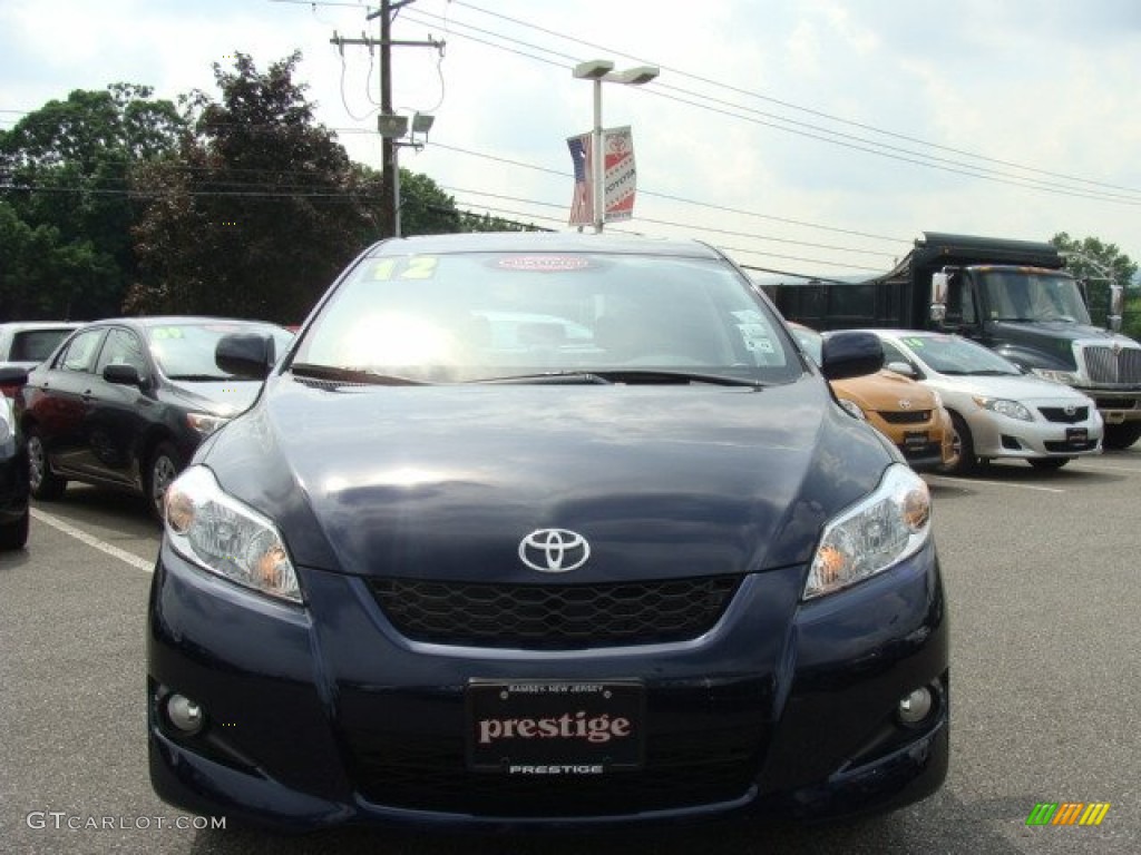 2012 Matrix S AWD - Nautical Blue Metallic / Ash photo #2