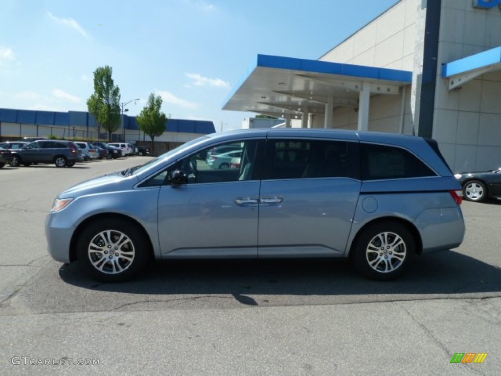 2012 Odyssey EX - Celestial Blue Metallic / Gray photo #2