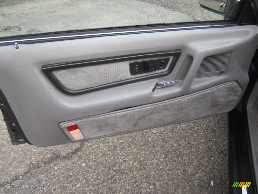 1990 Lincoln Mark VII LSC Door Panel Photos