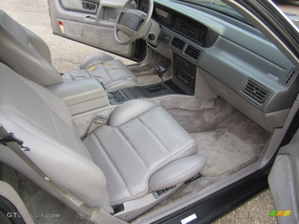 Gray Interior 1990 Lincoln Mark Vii Lsc Photo 65956637