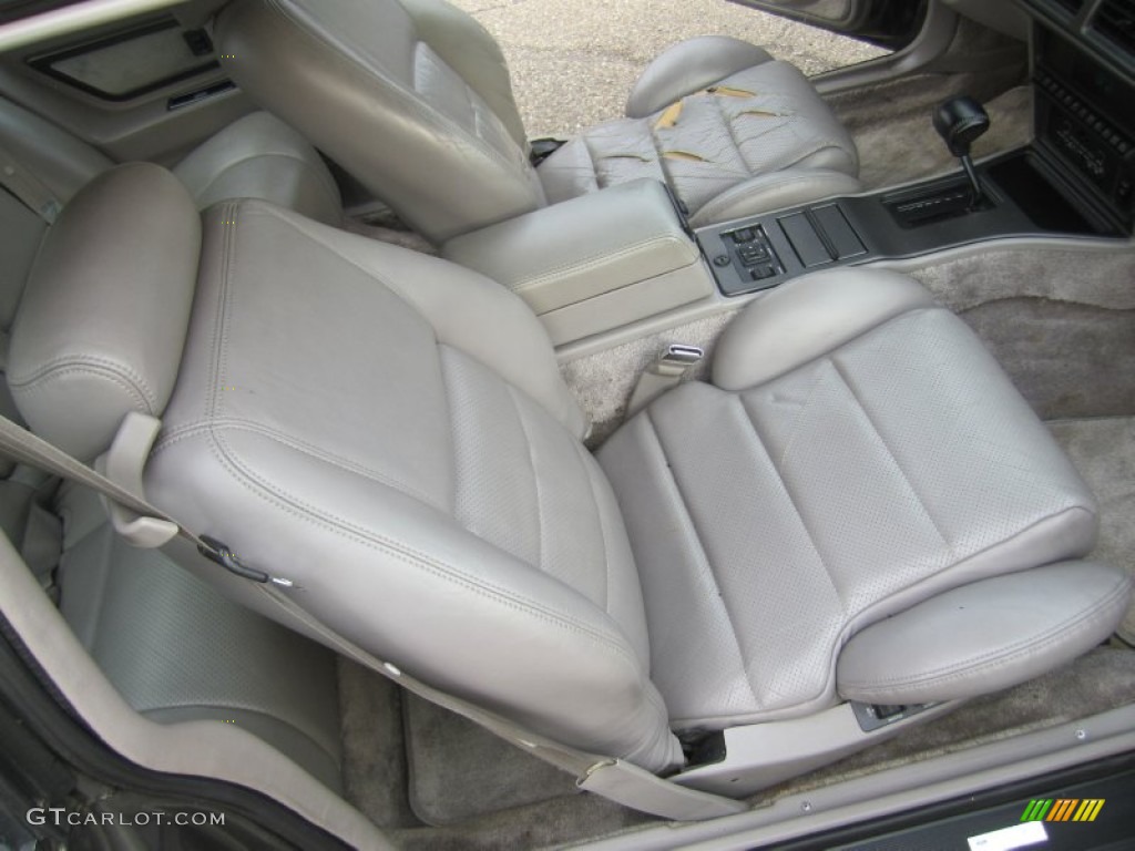 1990 Lincoln Mark VII LSC Front Seat Photo #65956646