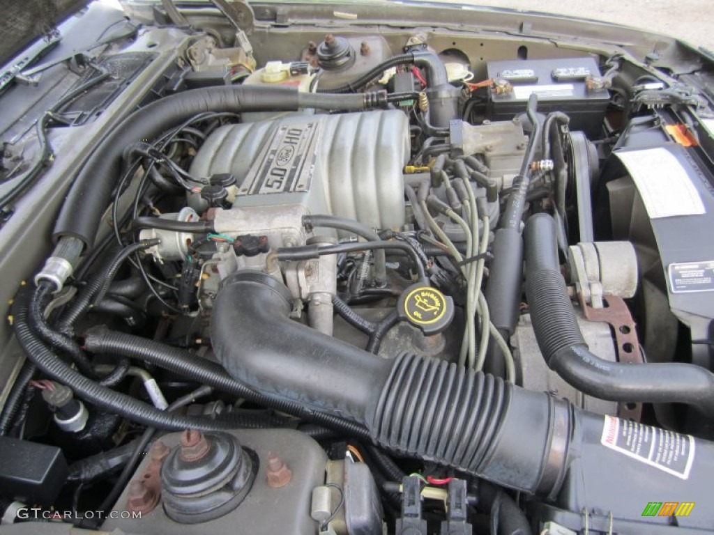 1990 Lincoln Mark VII LSC 5.0 Liter OHV 16-Valve V8 Engine Photo #65956679