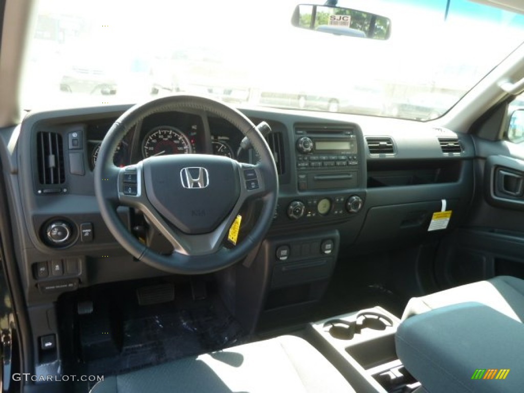 2012 Honda Ridgeline Sport Black Dashboard Photo #65956769