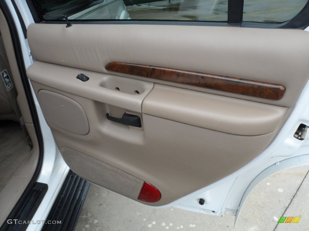 2000 Ford Explorer Limited Medium Prairie Tan Door Panel Photo #65958119
