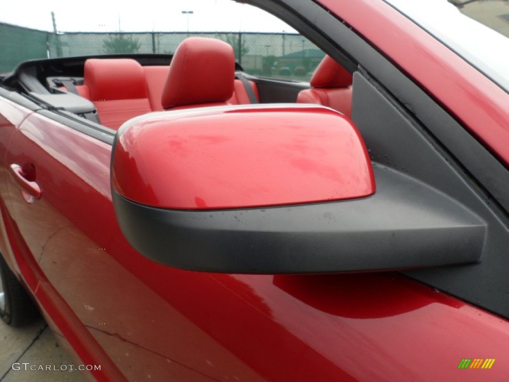 2006 Mustang GT Premium Convertible - Redfire Metallic / Red/Dark Charcoal photo #17