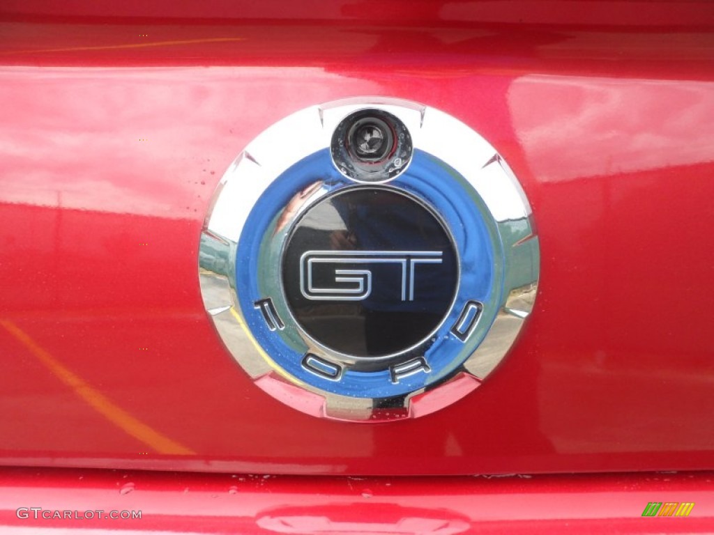 2006 Mustang GT Premium Convertible - Redfire Metallic / Red/Dark Charcoal photo #20