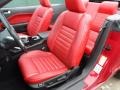 Red/Dark Charcoal Front Seat Photo for 2006 Ford Mustang #65959154