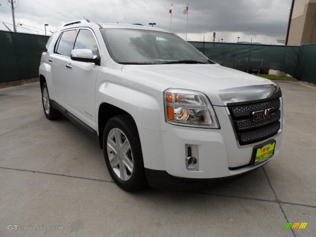 2011 Terrain SLT - Olympic White / Light Titanium photo #1