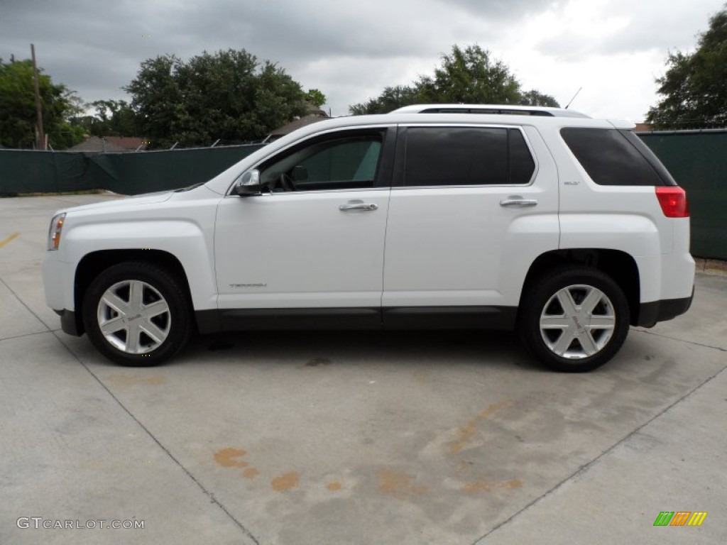 Olympic White 2011 GMC Terrain SLT Exterior Photo #65960276