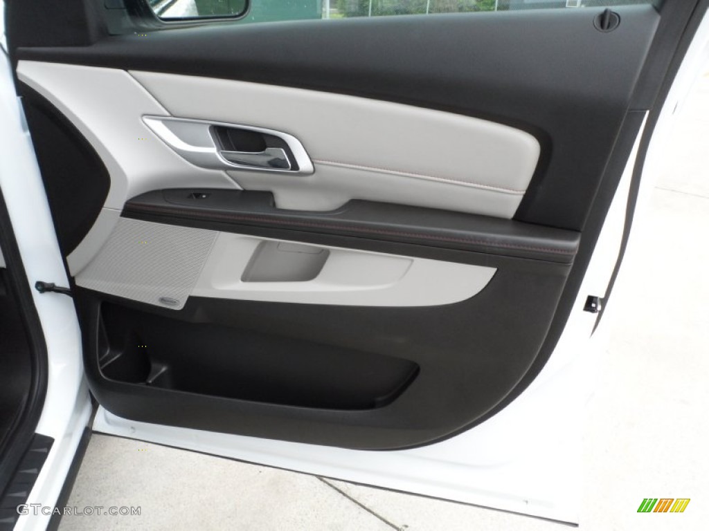 2011 GMC Terrain SLT Light Titanium Door Panel Photo #65960404