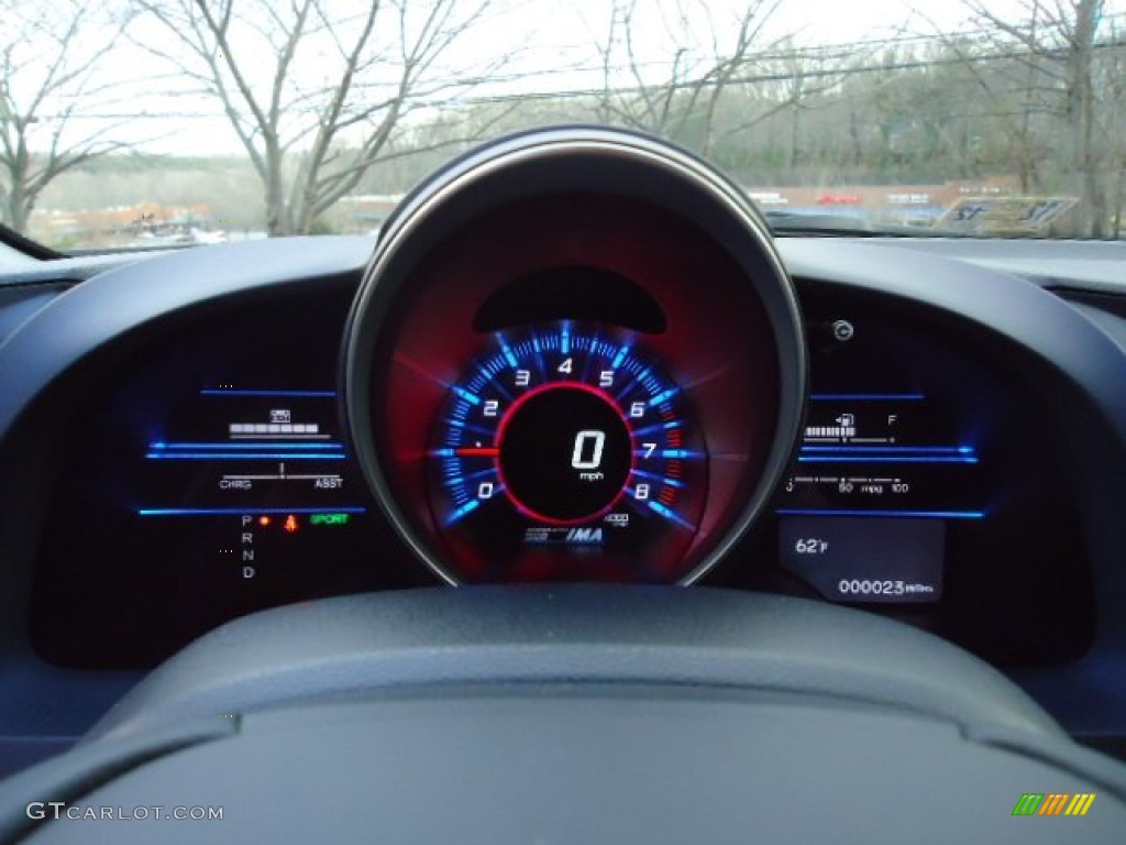 2012 Honda CR-Z EX Sport Hybrid Gauges Photo #65961755