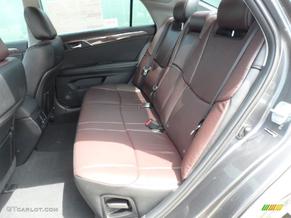 Black/Bordeaux Interior 2012 Toyota Avalon Limited Photo #65962454