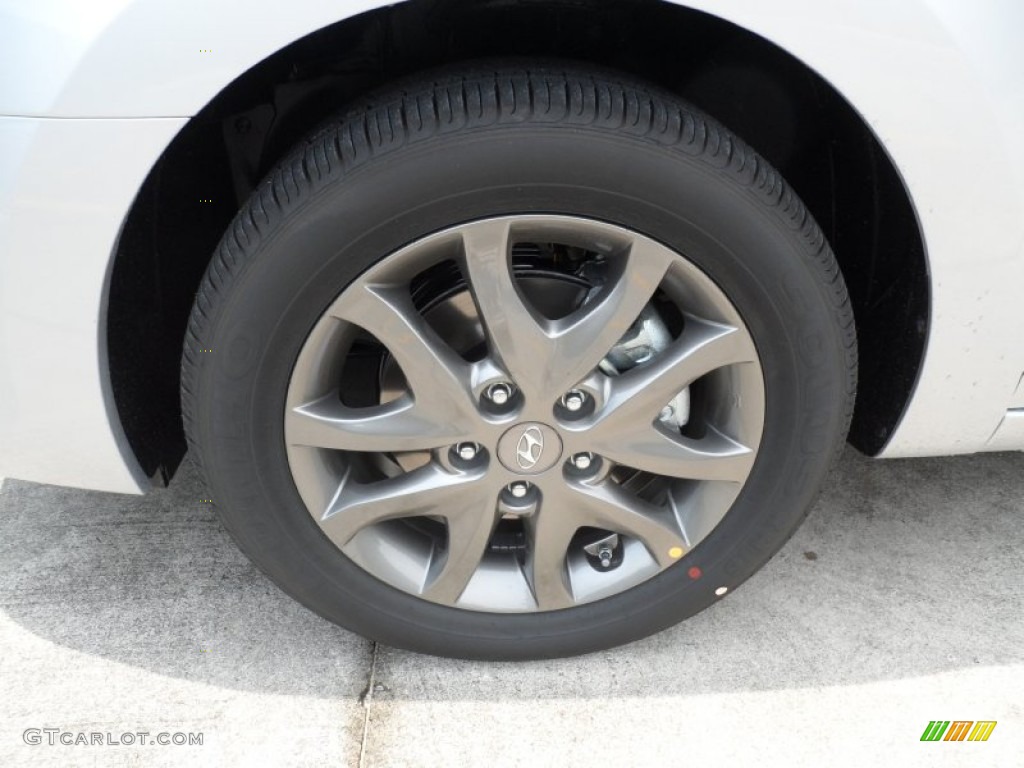 2012 Elantra GLS Touring - Shimmering Silver / Black photo #10