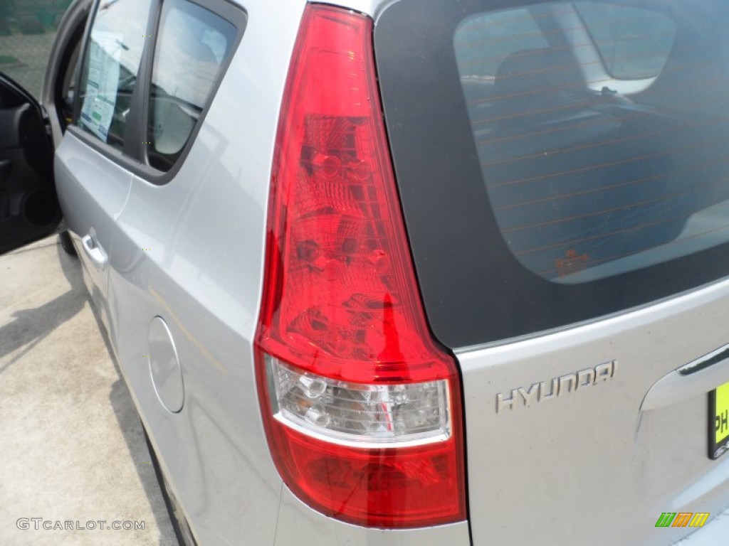 2012 Elantra GLS Touring - Shimmering Silver / Black photo #14