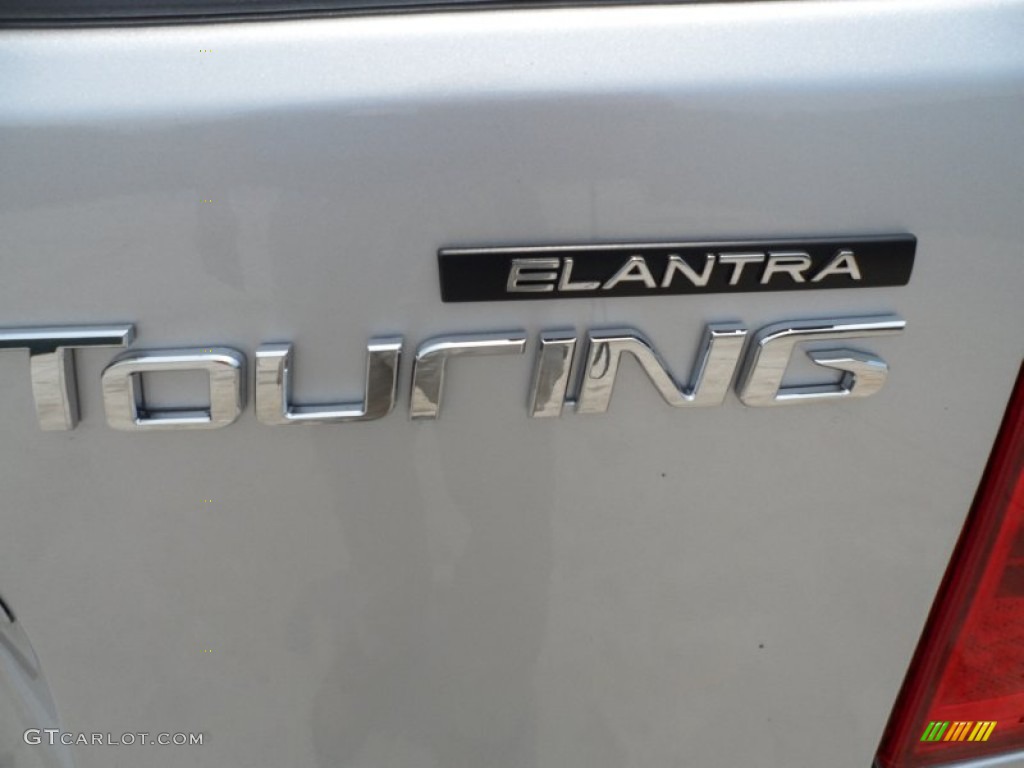 2012 Elantra GLS Touring - Shimmering Silver / Black photo #16