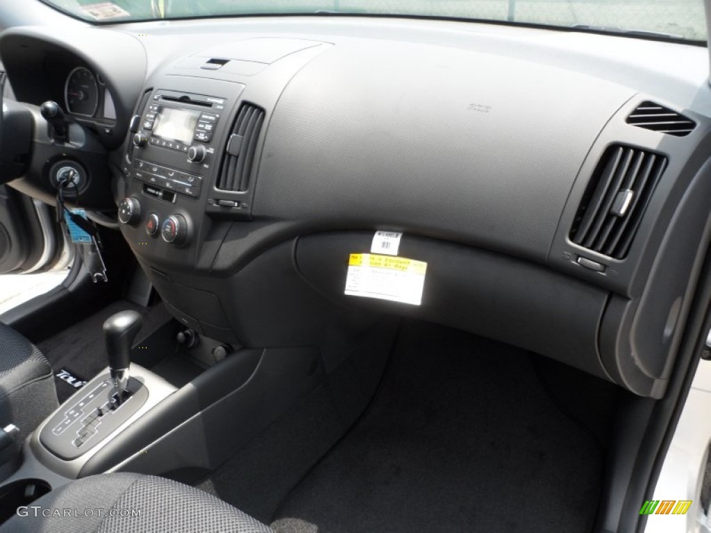 2012 Elantra GLS Touring - Shimmering Silver / Black photo #19