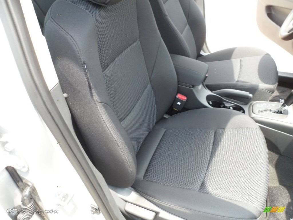 2012 Elantra GLS Touring - Shimmering Silver / Black photo #20
