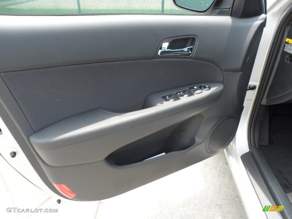 2012 Elantra GLS Touring - Shimmering Silver / Black photo #24