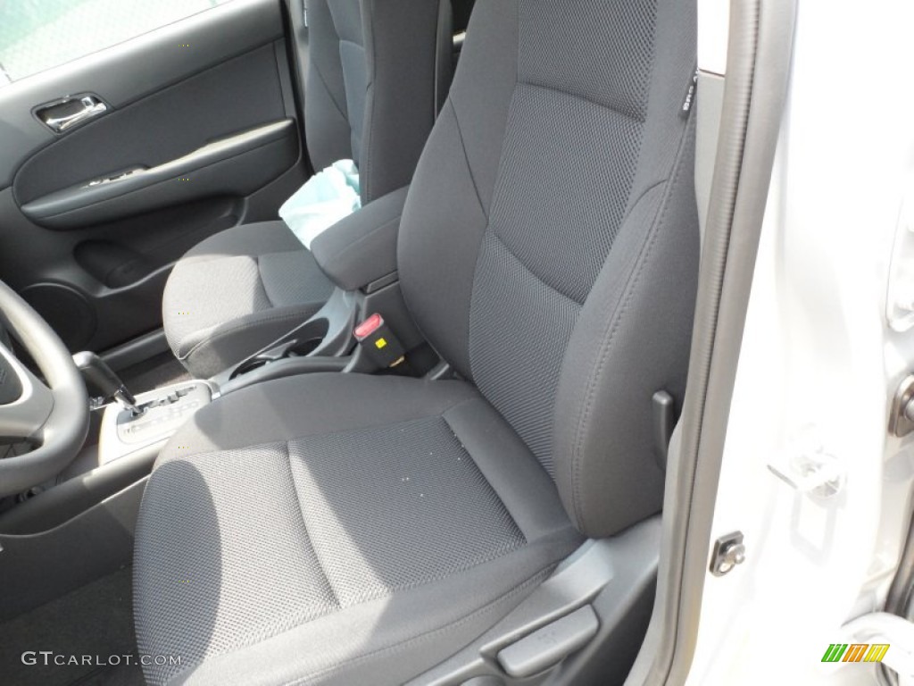 2012 Elantra GLS Touring - Shimmering Silver / Black photo #26