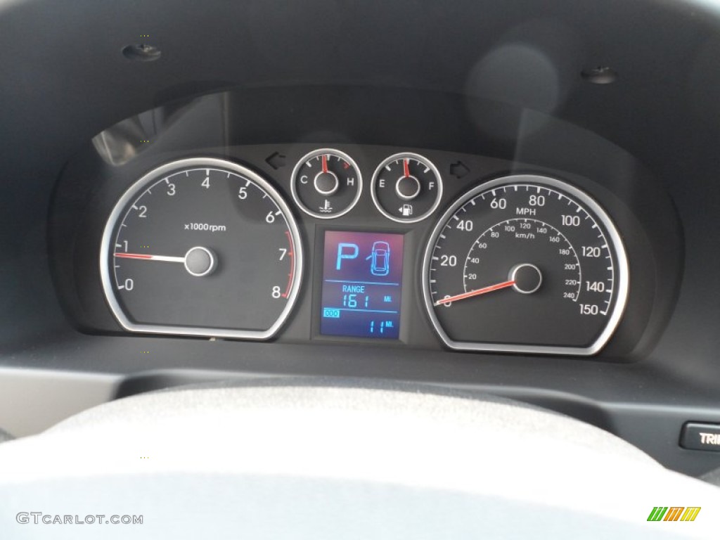 2012 Elantra GLS Touring - Shimmering Silver / Black photo #33