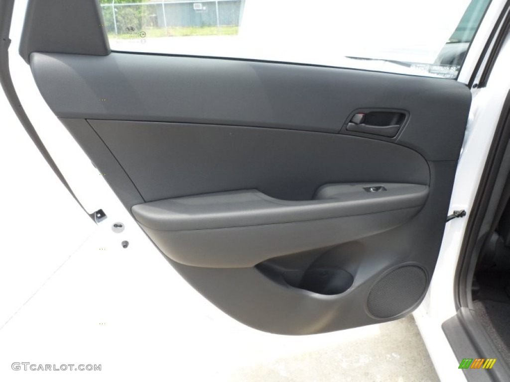 2012 Hyundai Elantra GLS Touring Black Door Panel Photo #65962937