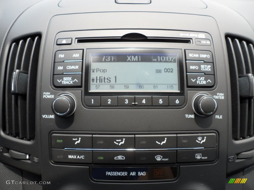 2012 Hyundai Elantra GLS Touring Audio System Photo #65963009