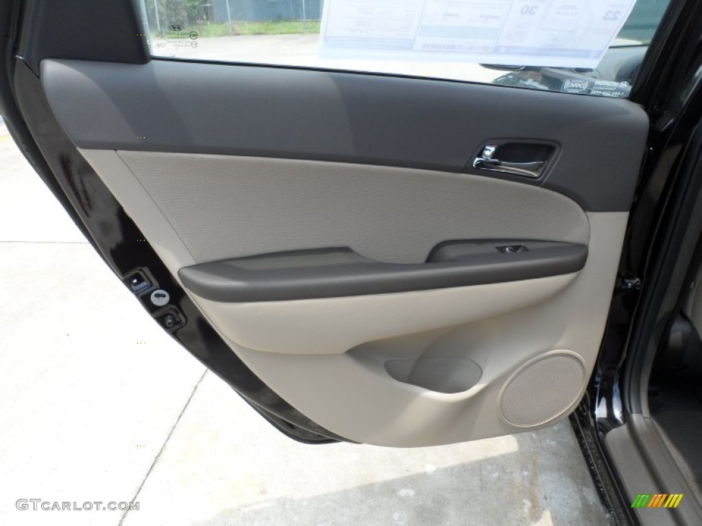 2012 Hyundai Elantra GLS Touring Beige Door Panel Photo #65963252