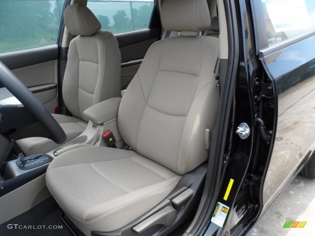 2012 Hyundai Elantra GLS Touring Front Seat Photo #65963288