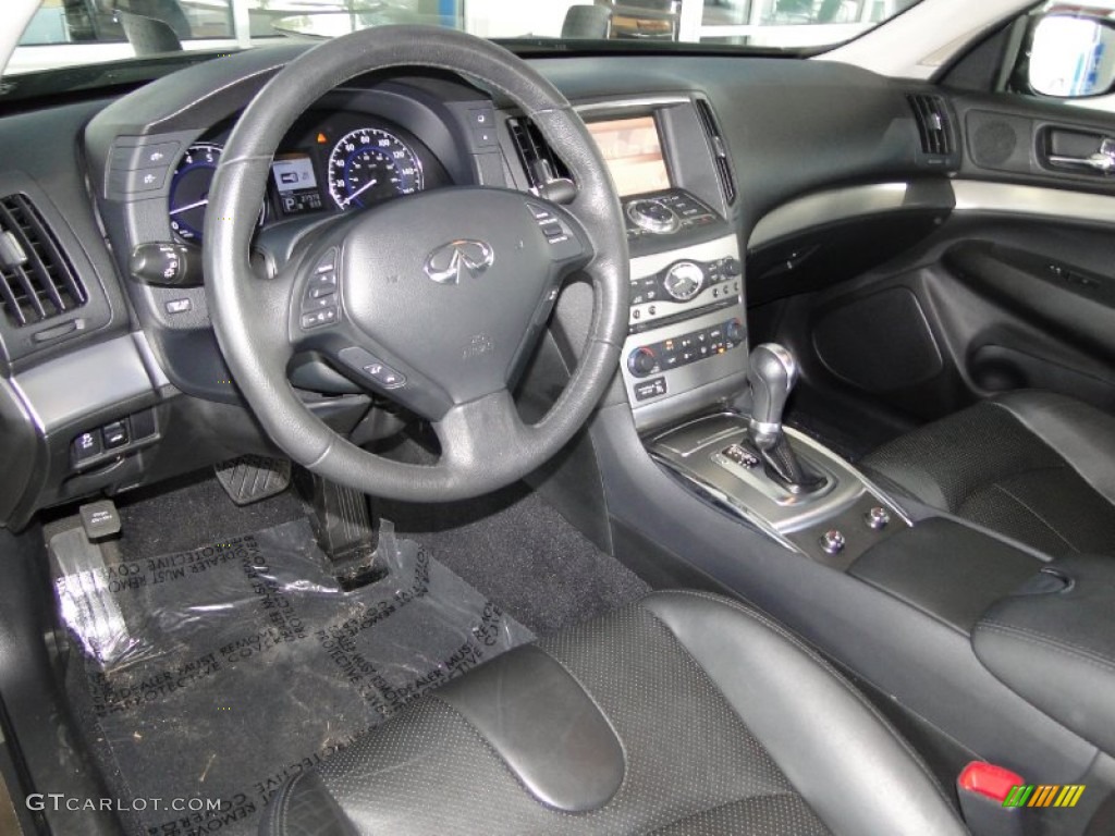 Graphite Interior 2011 Infiniti G 37 Journey Sedan Photo #65963300