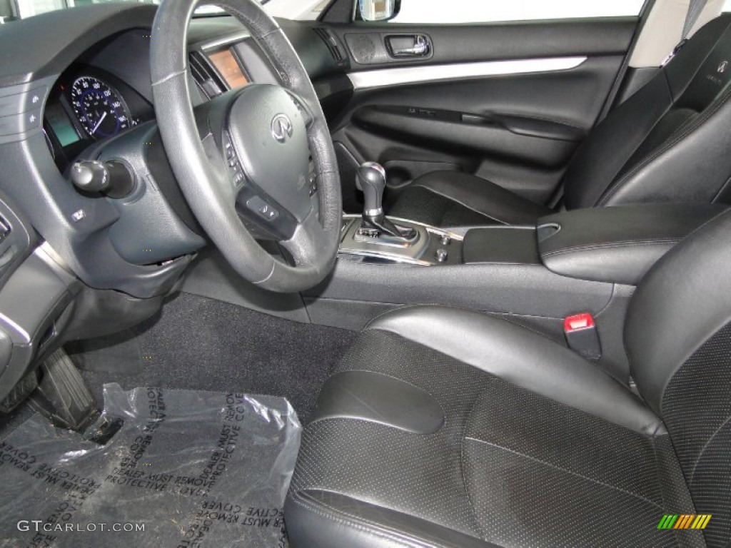 Graphite Interior 2011 Infiniti G 37 Journey Sedan Photo #65963309