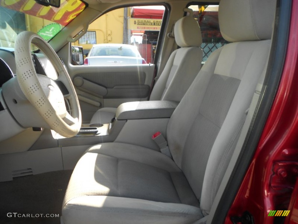 2006 Explorer XLT - Redfire Metallic / Camel photo #26